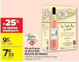 Carrefour Drive Reflets de france - vin de france offre