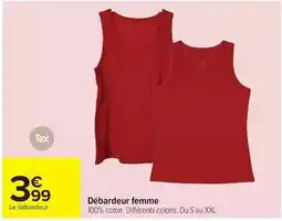 Carrefour Drive Tex - débardeur femme offre