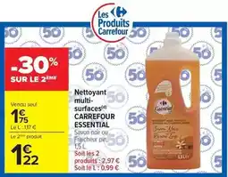 Carrefour Market Carrefour - nettoyant multi-surfaces essential offre