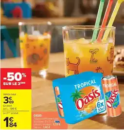 Carrefour Market Oasis - tropical offre