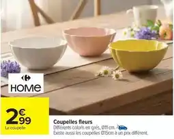 Carrefour Market Coupelles fleurs offre