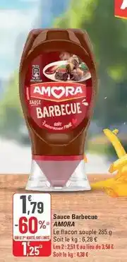 G20 Amora - sauce barbecue offre