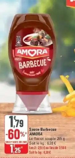 G20 Sauce barbecue amora offre