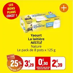 Coccimarket Yaourt la laitière nestlé offre