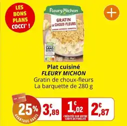Coccimarket Plat cuisiné fleury michon offre