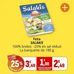 Coccimarket Feta salakis offre