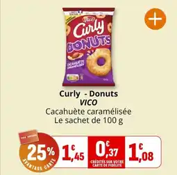 Coccimarket Curly donuts vico offre