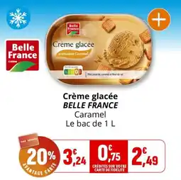 Coccimarket Crème glacée belle france offre