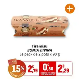 Coccimarket Tiramisu bonta divina offre