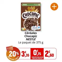 Coccimarket Céréales chocapic nestlé offre