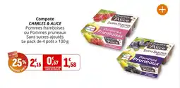 Coccimarket Compote charles & alice offre