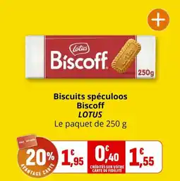 Coccimarket Biscuits spéculoos biscoff lotus offre