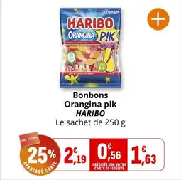 Coccimarket Bonbons orangina pik haribo offre