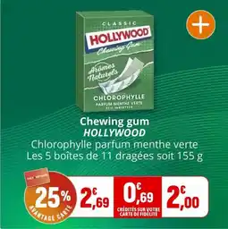 Coccimarket Chewing gum hollywood offre