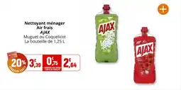 Coccimarket Nettoyant ménager air frais ajax offre