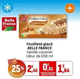 Coccinelle Supermarché Feuilleté glacé belle france offre