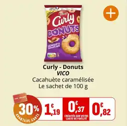 Coccinelle Supermarché Curly donuts vico offre