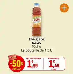 Coccinelle Supermarché Thé glacé oasis offre