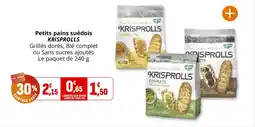 Coccinelle Supermarché Petits pains suédois krisprolls offre
