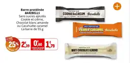 Coccinelle Supermarché Barre protéinée barebells offre