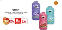Coccinelle Supermarché Gel douche ushuaïa offre