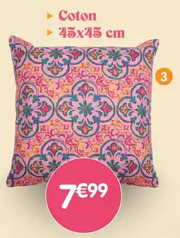 b&m Coussin en coton offre