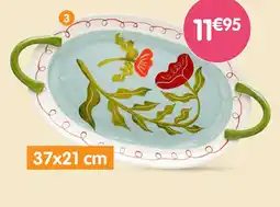 b&m Plate with floral design offre
