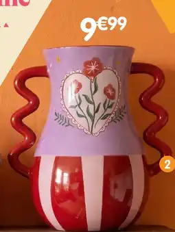 b&m Vase anses ondulées offre