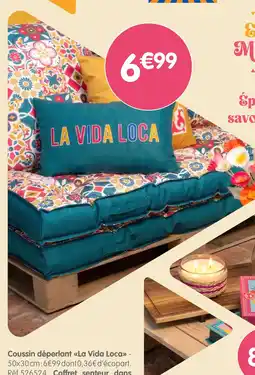 b&m Coussin déperlant la vida loca offre