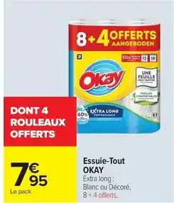 Carrefour Market Okay - essuie-tout offre
