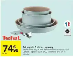 Carrefour Market Tous - set ingenio 5 pièces harmony offre