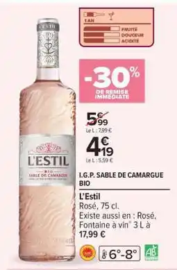 Carrefour L'Estil offre