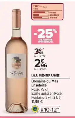 Carrefour Domaine du Mas Ensoleillé offre
