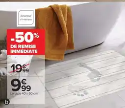Carrefour Le tapis 40 x 60 cm offre