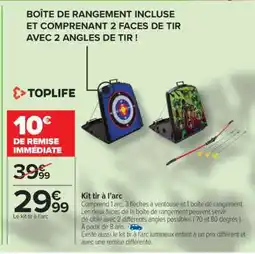 Carrefour Kit tir à l'arc offre