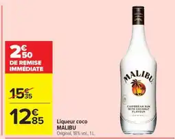 Carrefour Market Liqueur coco MALIBU offre