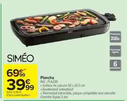 Carrefour Plancha offre