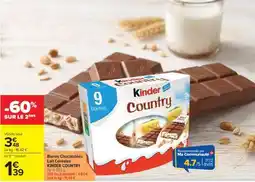 Carrefour KINDER COUNTRY offre