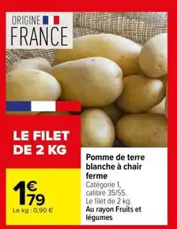 Carrefour LE FILET DE 2 KG offre