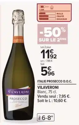 Carrefour VILAVERONI offre