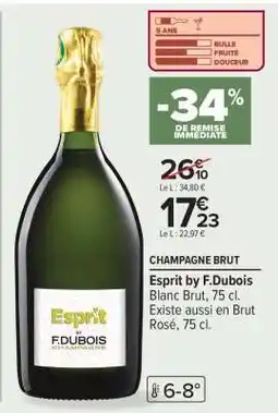 Carrefour Esprit by F.Dubois offre