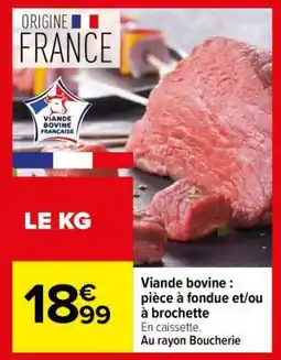 Carrefour Viande Bovine offre