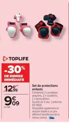 Carrefour Set de protections enfants offre