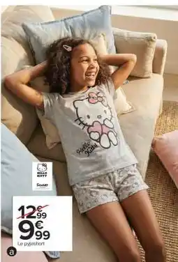 Carrefour Le pyjashort offre