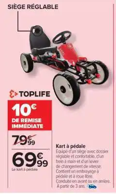 Carrefour Kart à pédale offre