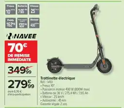 Carrefour Trottinette électrique offre
