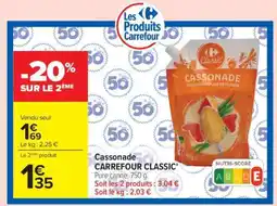 Carrefour Market Cassonade CARREFOUR CLASSIC' offre