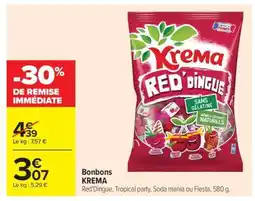 Carrefour Market BONBONS KREMA offre