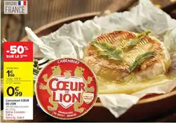 Carrefour Camembert Coeur De Lion offre