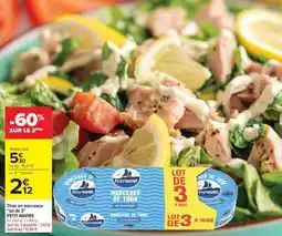 Carrefour Thon en morceaux 'Lot de 3' PETIT NAVIRE offre